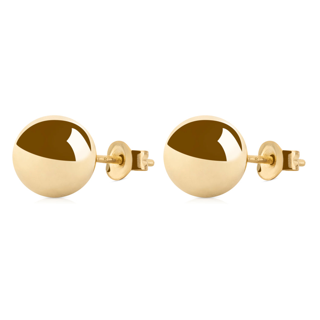 Aretes Bolita | 10 mm