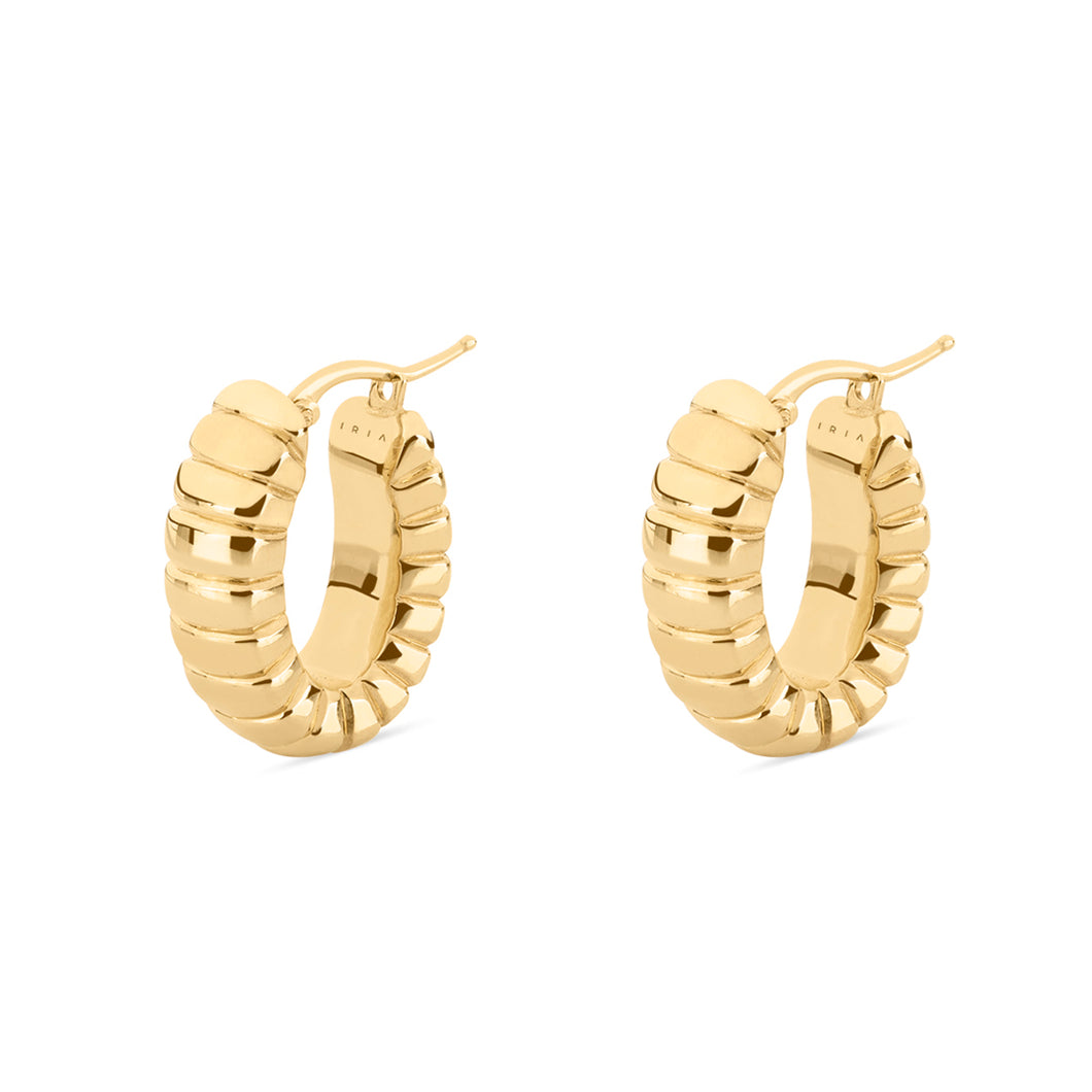 Aretes Argollas Charlotte Oval