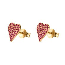 Cargar imagen en el visor de la galería, Aretes Heart | 10 mm
