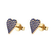 Cargar imagen en el visor de la galería, Aretes Heart | 10 mm
