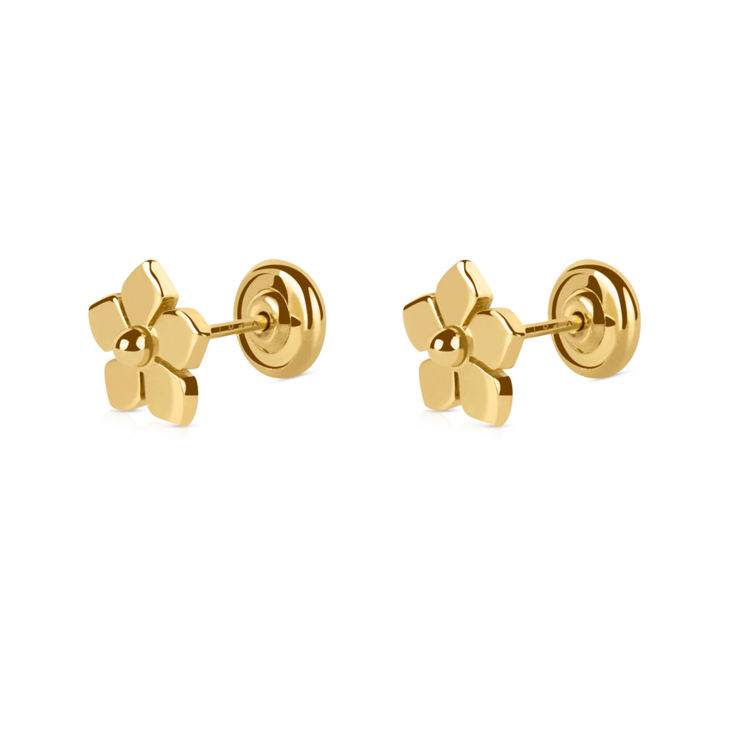 Aretes Flor Narciso Confort