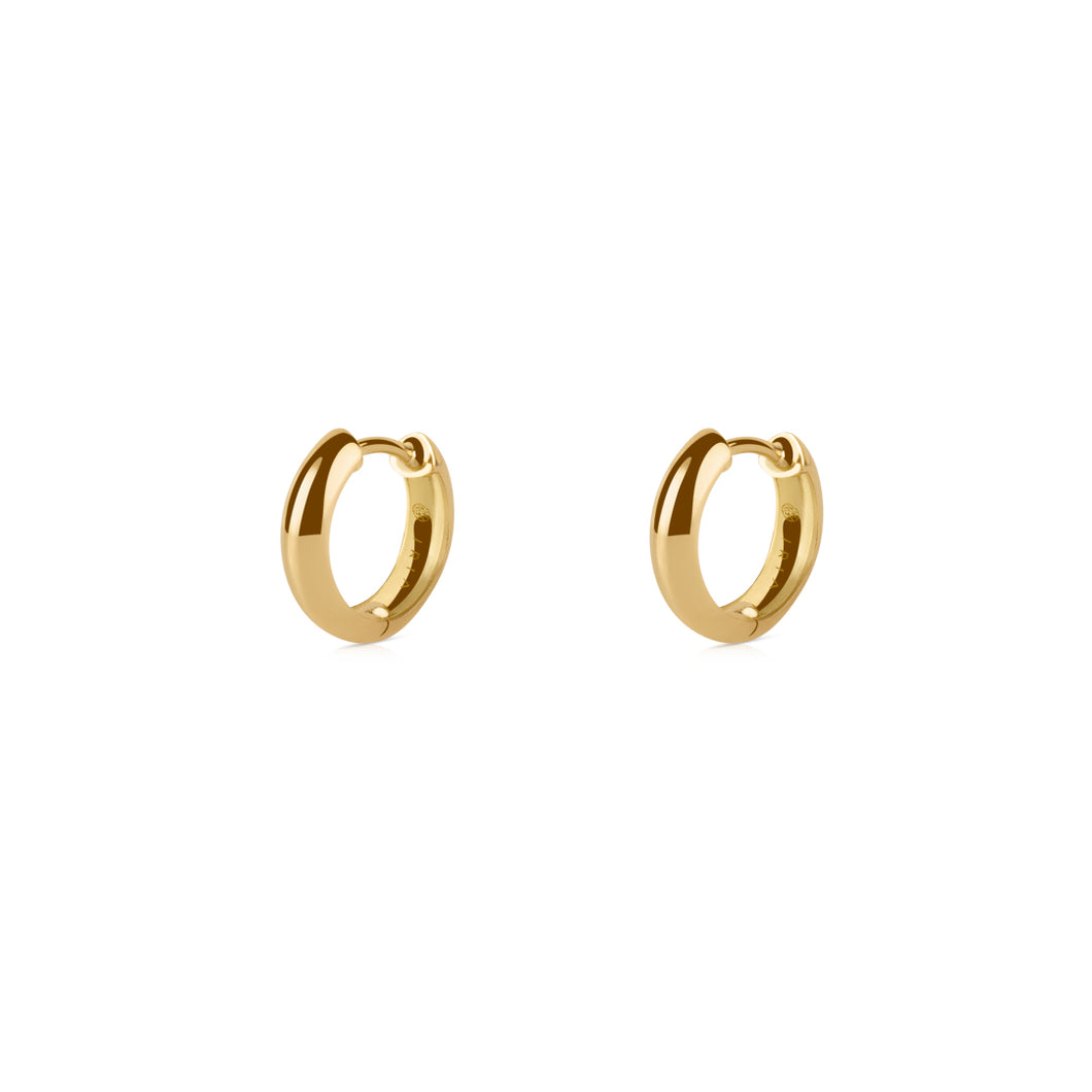 Aretes Argollas Huggies | 12 mm