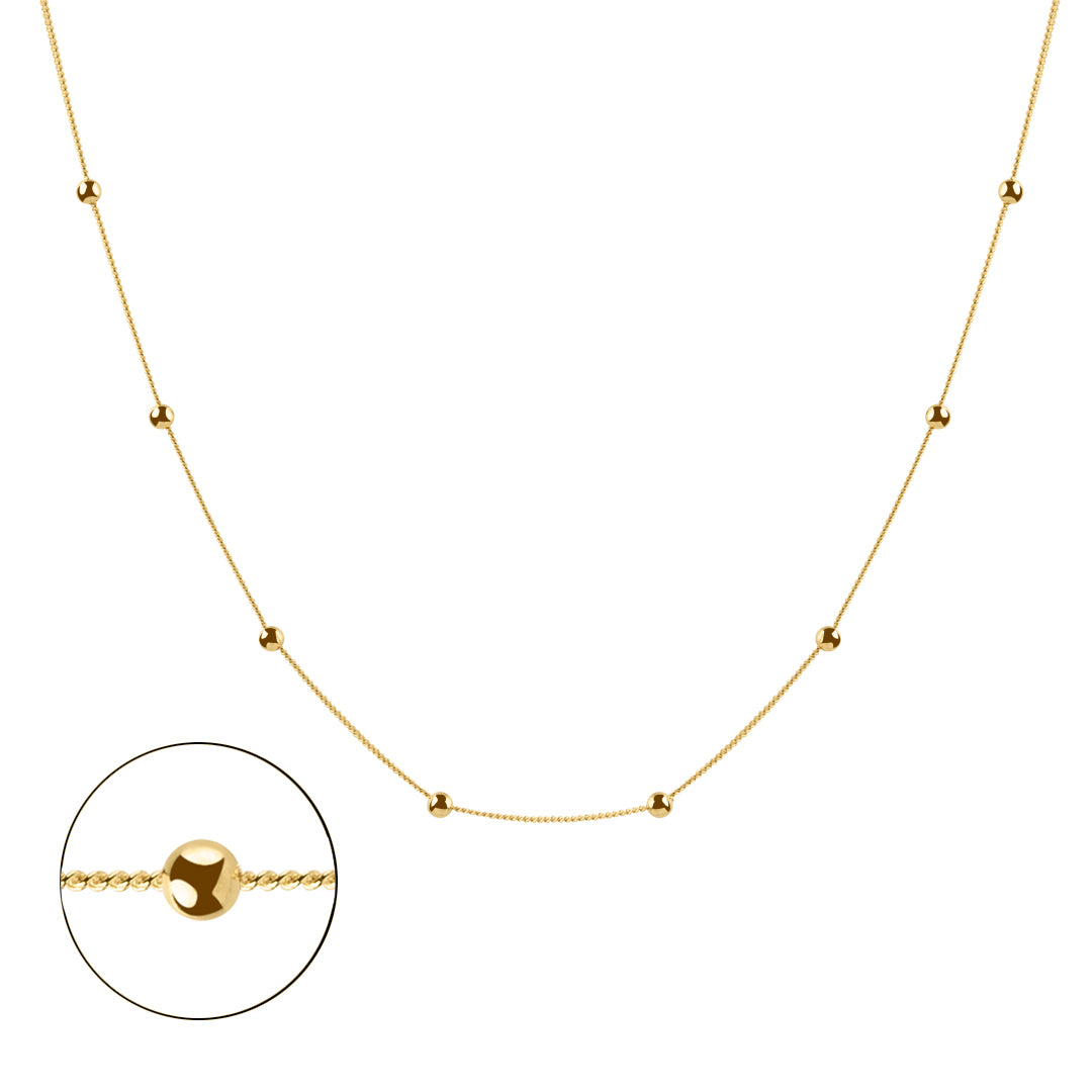 Cadena Bolita Pancer – IRIA JEWELRY