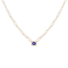 Cargar imagen en el visor de la galería, Collar Halo Baguette
