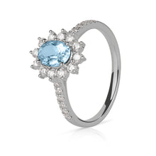 Cargar imagen en el visor de la galería, Anillo Roseta Oval | 7x5 mm
